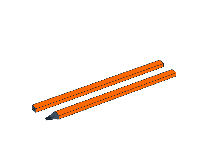 Crayon de chantier