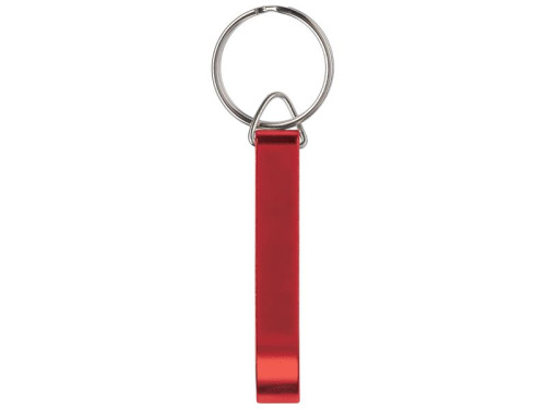 Porte-clé avec décapsuleur rouge 