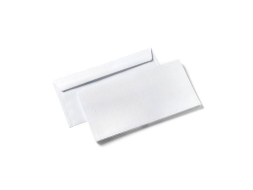 Deux enveloppes non mécanisables retours blanches sans fenêtre