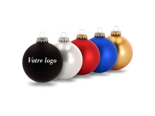 5 Coloris pour les boules de Noël