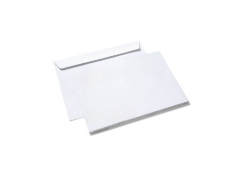 2 enveloppes non mécanisables de couleur blanche sans fenêtre