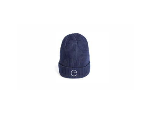 Bonnet coton bleu marine