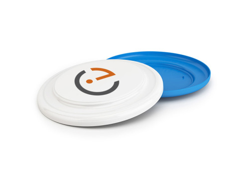 Frisbee classique bleu et blanc 