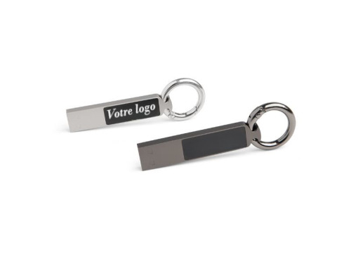 Clé USB métal avec logo lumineux à personnaliser