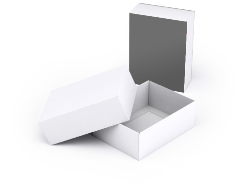 Boîte coffret rectangle blanche petite taille