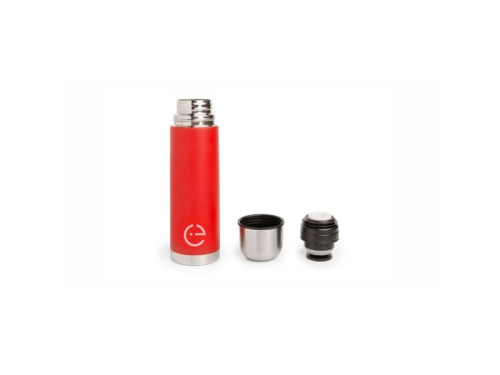 Bouteille thermos ouverte